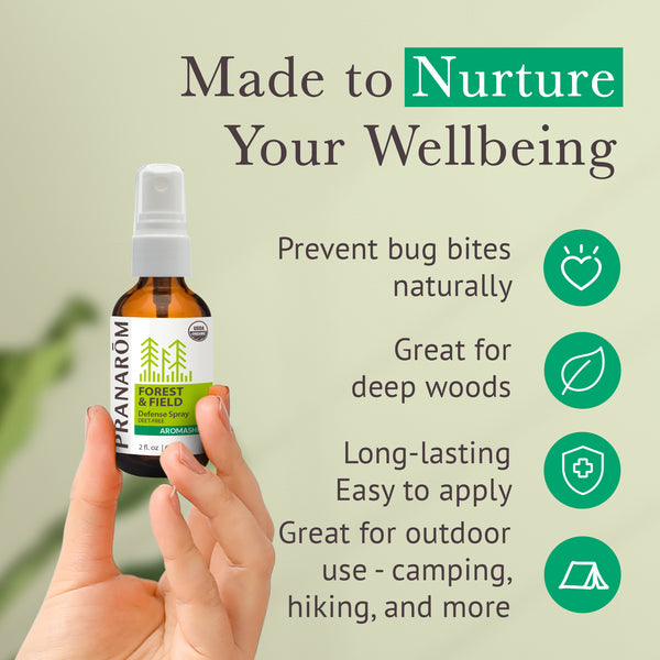 Pranarôm Aromashield Forest & Field Defense Spray