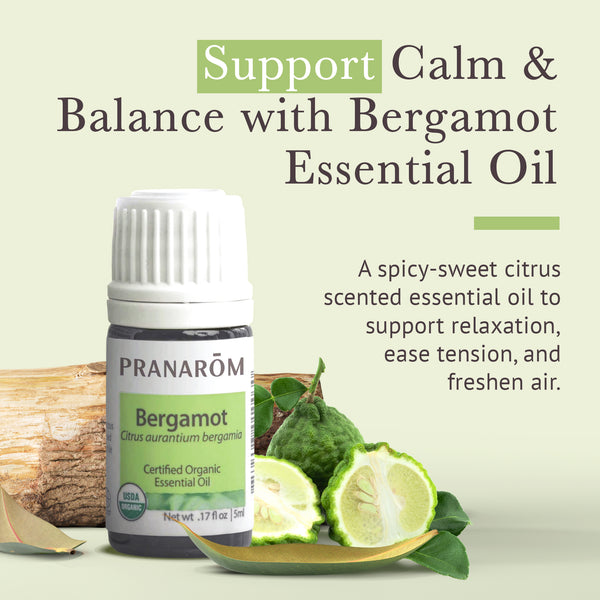 Pranarôm Bergamot Essential Oil - Organic