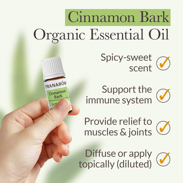 Pranarôm Cinnamon Bark Essential Oil - Organic