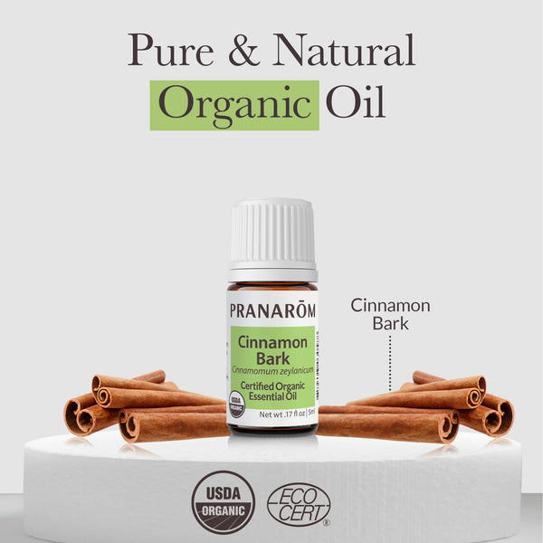 Pranarôm Cinnamon Bark Essential Oil - Organic