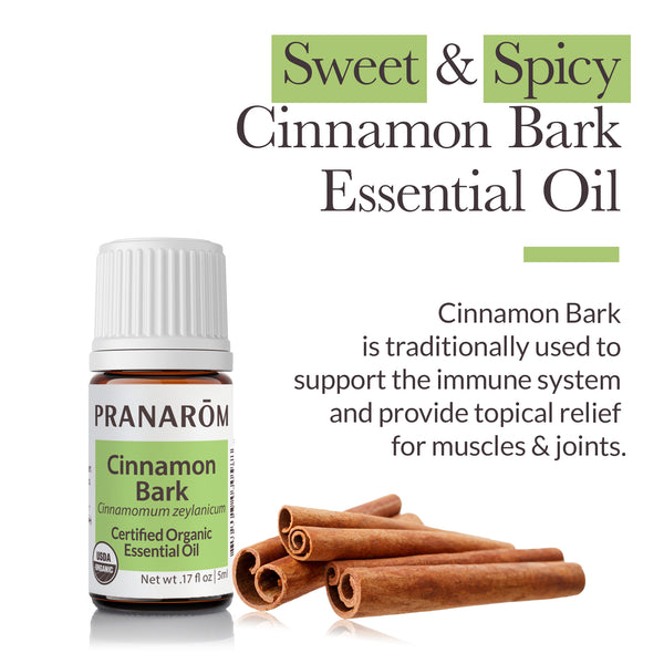 Pranarôm Cinnamon Bark Essential Oil - Organic