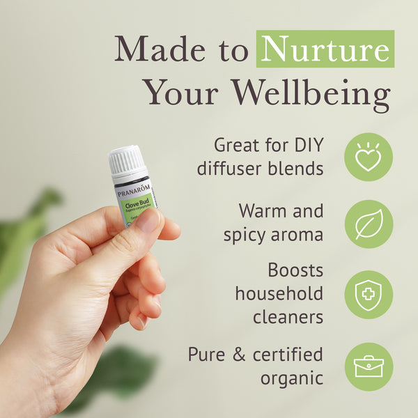 Pranarôm Clove Bud Essential Oil - Organic
