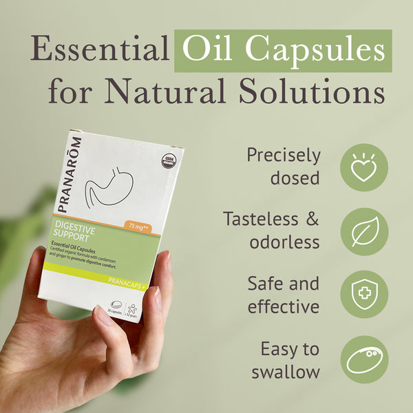 Pranarôm Digestive Support Pranacaps - Organic