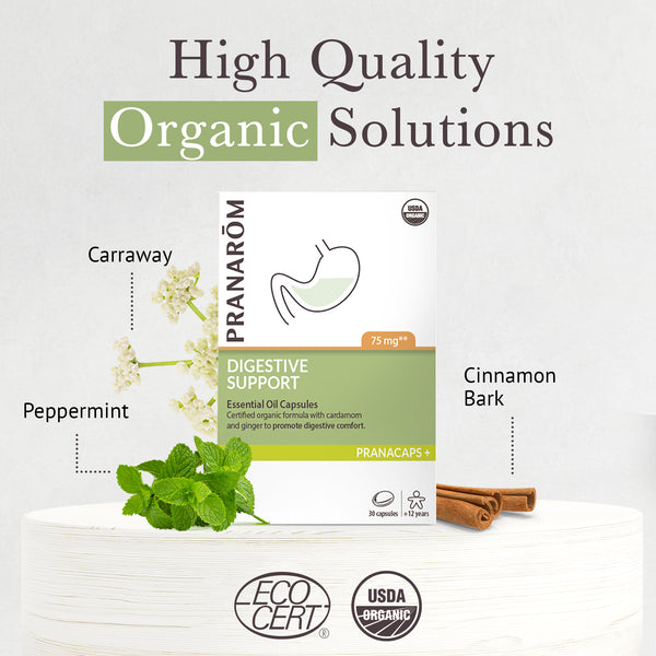 Pranarôm Digestive Support Pranacaps - Organic