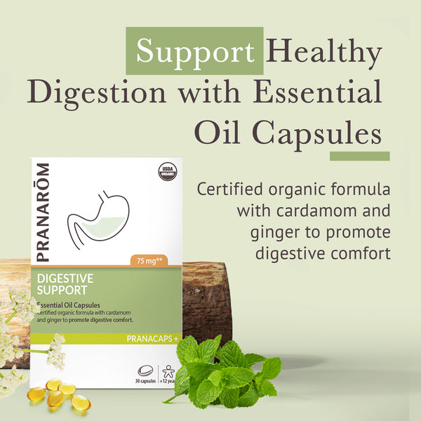Pranarôm Digestive Support Pranacaps - Organic