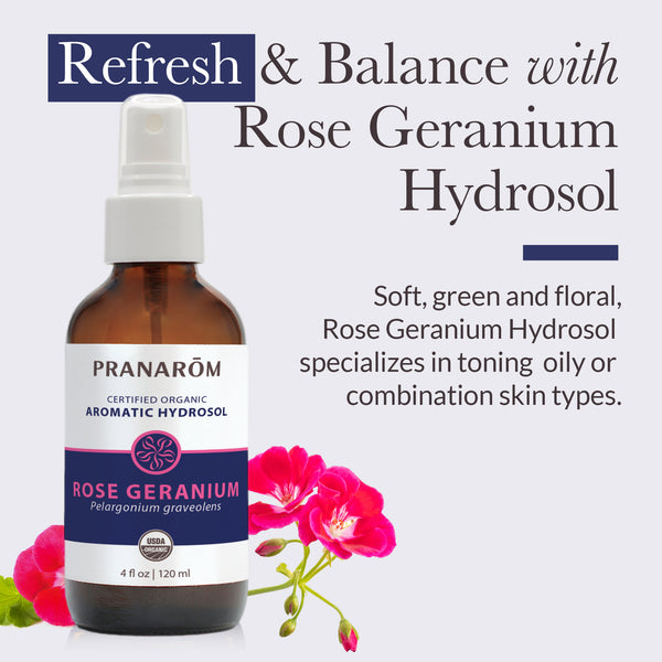 Pranarôm Geranium Rose Hydrosol