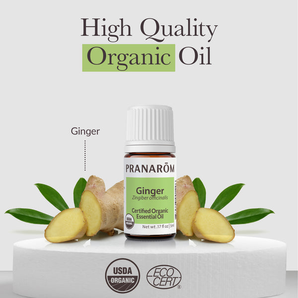 Pranarôm Ginger Essential Oil - Organic