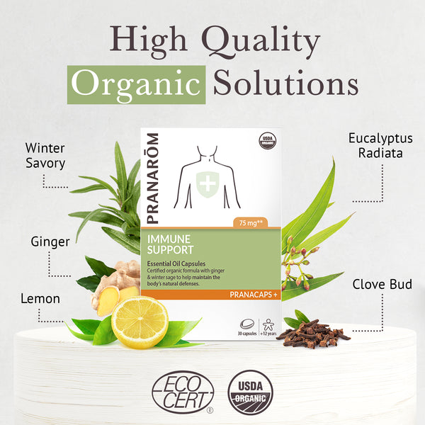 Pranarôm Immune Support Pranacaps - Organic