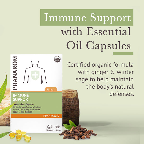 Pranarôm Immune Support Pranacaps - Organic
