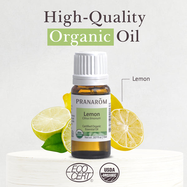 Pranarôm Lemon Essential Oil - Organic