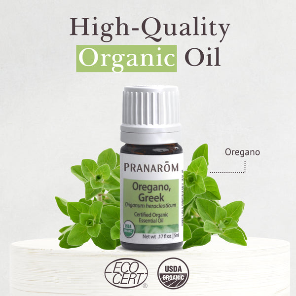 Pranarôm Oregano Greek Essential Oil - Organic
