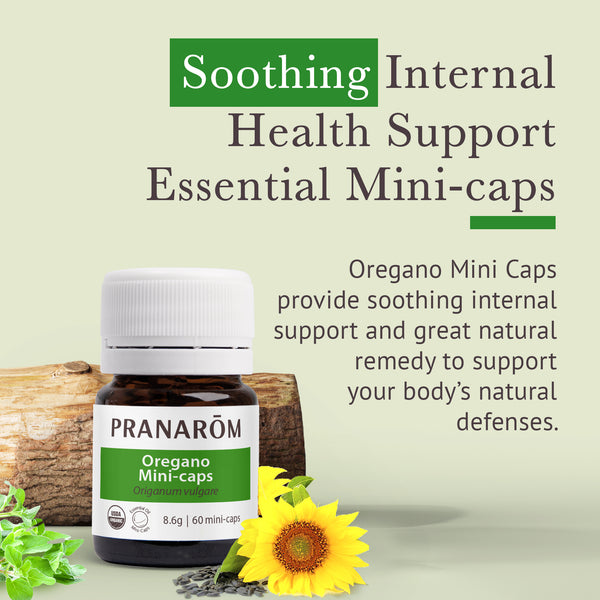 Pranarôm Oregano Mini-caps - Organic