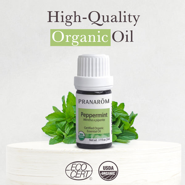 Pranarôm Peppermint Essential Oil - Organic