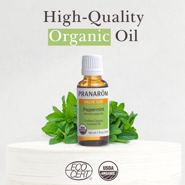Pranarôm Peppermint Essential Oil - Organic
