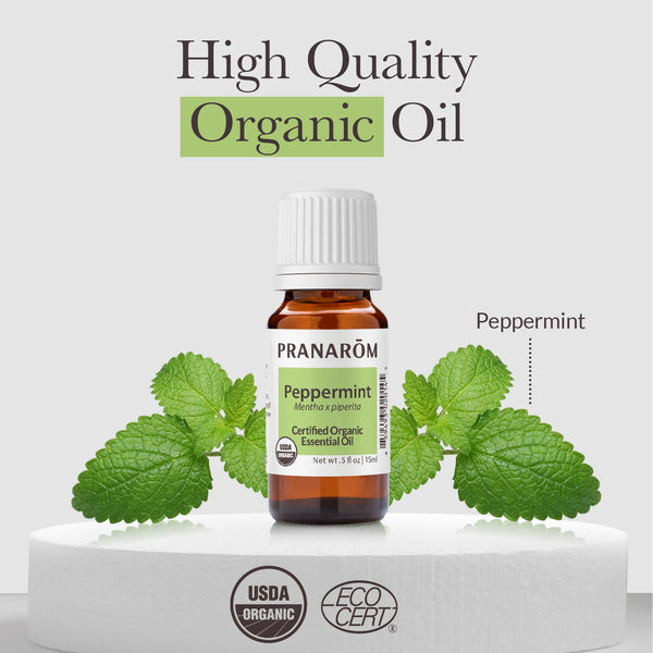 Pranarôm Peppermint Essential Oil - Organic