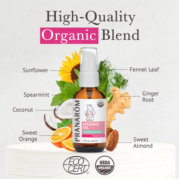 Pranarôm PranaKids Tummy Comfort Massage Oil