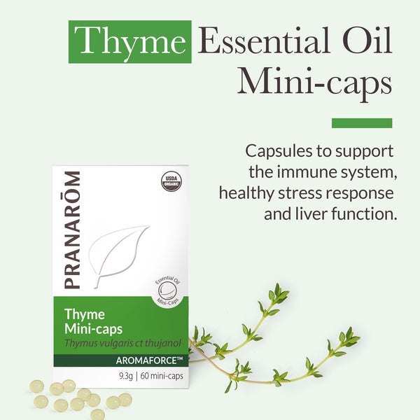 Pranarôm Thyme Mini-caps - Organic