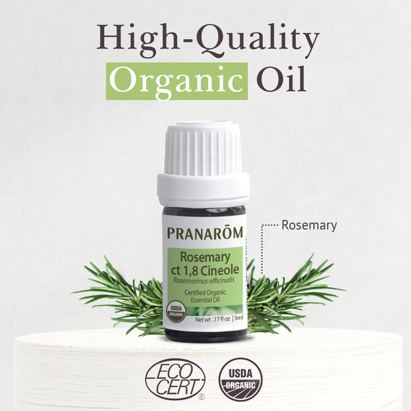 Pranarôm Rosemary Ct 1 8 Cineole Essential Oil - Organic