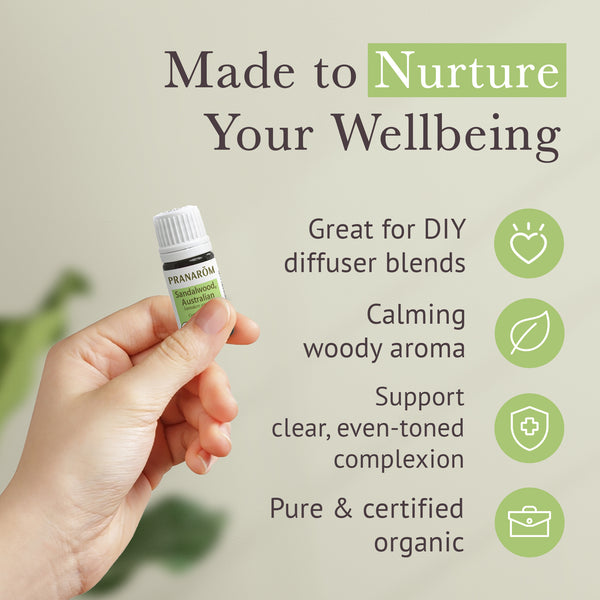 Pranarôm Sandalwood Australian Essential Oil - Organic