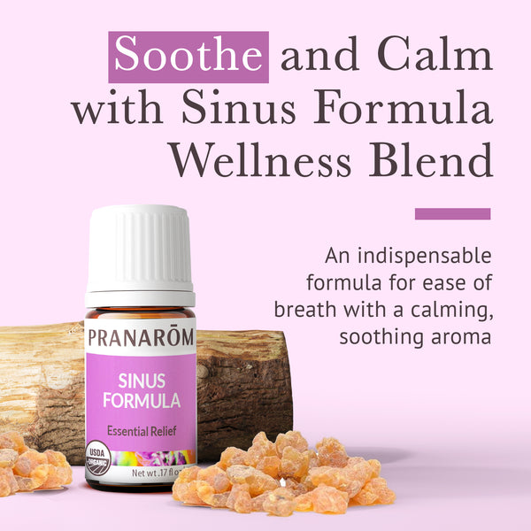Pranarôm Sinus Formula Essential Oil Wellness Blend - Organic
