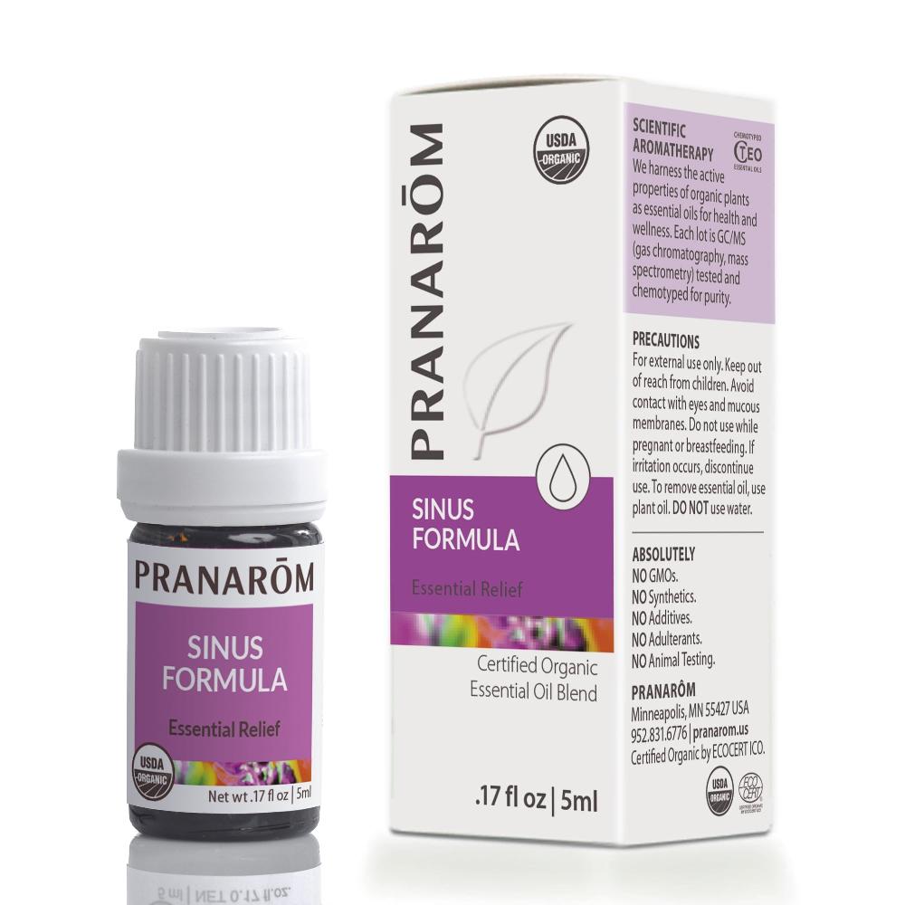 pranarôm Sinus Formula Essential Oil Wellness Blend - Organic
