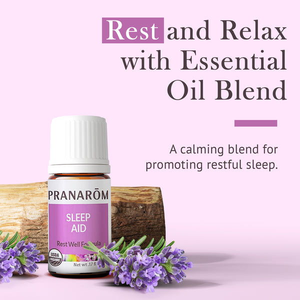 Pranarôm Sleep Aid Essential Oil Wellness Blend - Organic
