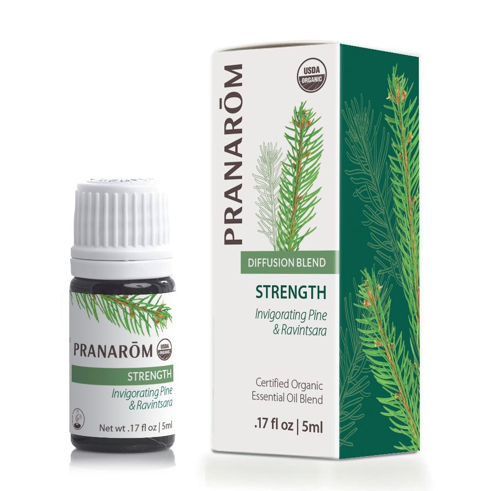 pranarôm Strength Essential Oil Diffusion Blend - Organic