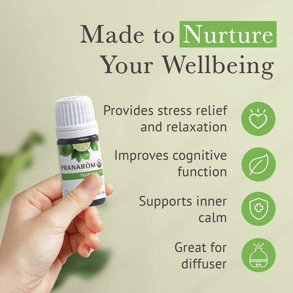 Pranarôm Tranquility Essential Oil Diffusion Blend - Organic