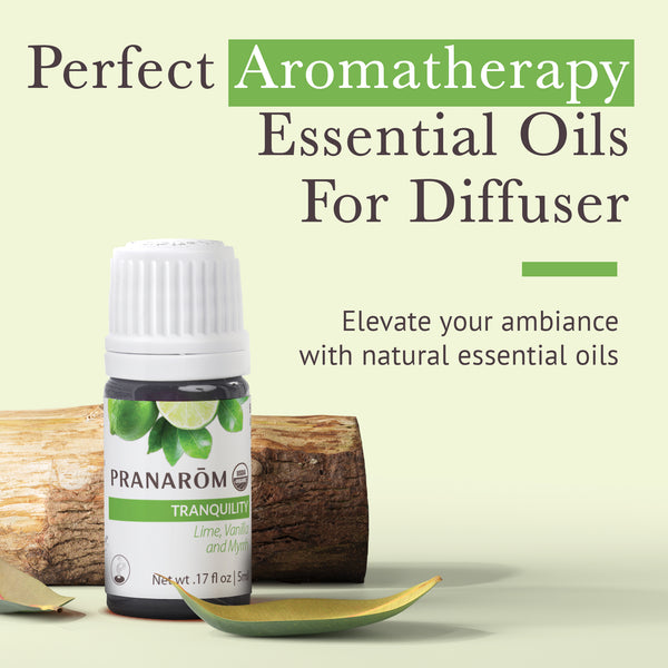 Pranarôm Tranquility Essential Oil Diffusion Blend - Organic