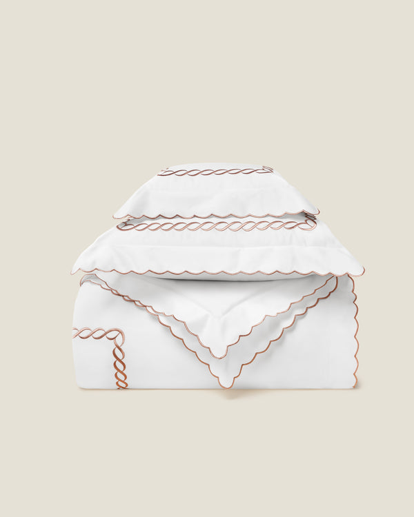 Pratesi Treccia Splendore Pillowcases