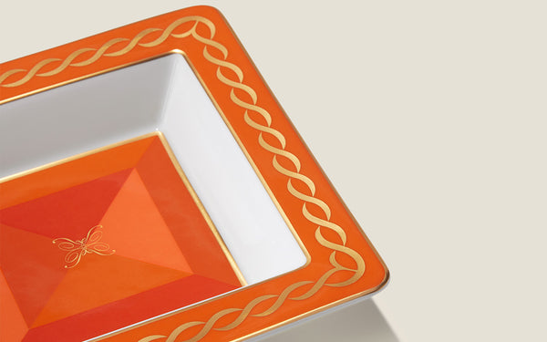 Pratesi Pratesi X Ginori 1735 Marca Vide Poche - Orange