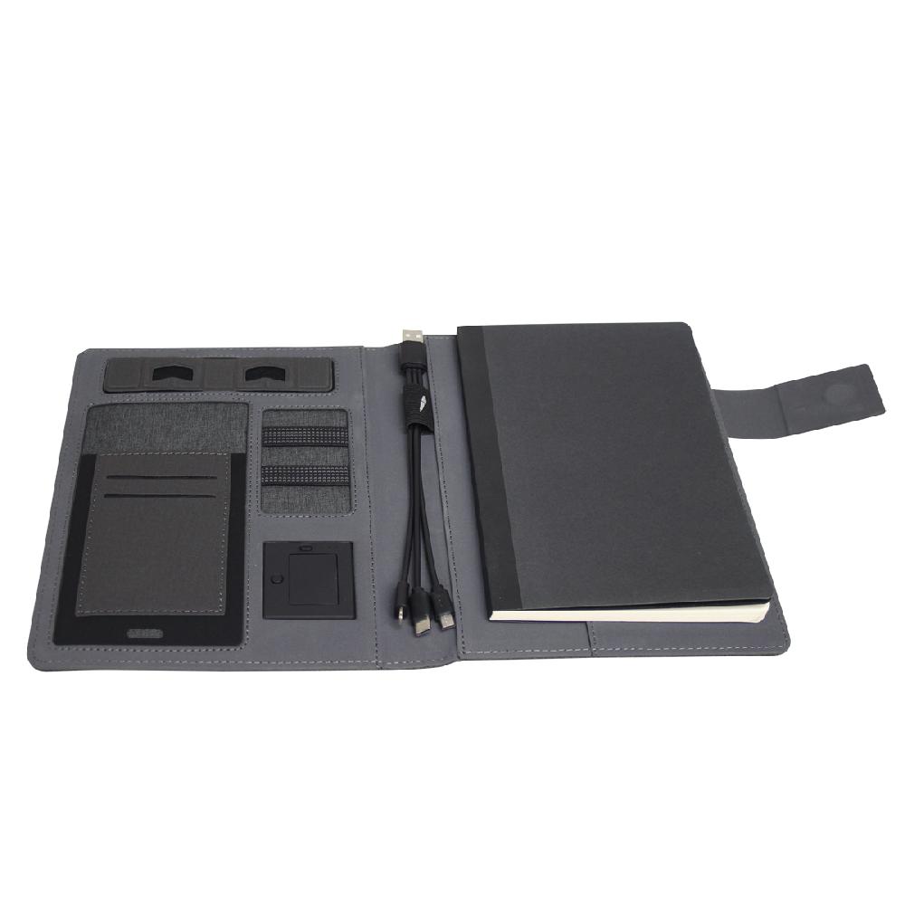 Preferred Nation Edison RPET Wireless Power Bank Folio