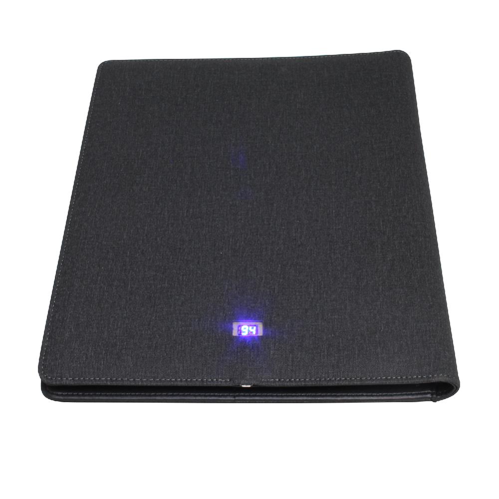 Preferred Nation Harvard Wireless Power Bank Padfolio