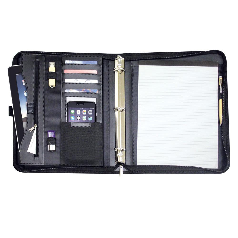 Preferred Nation 3-Ring Padfolio Briefcase