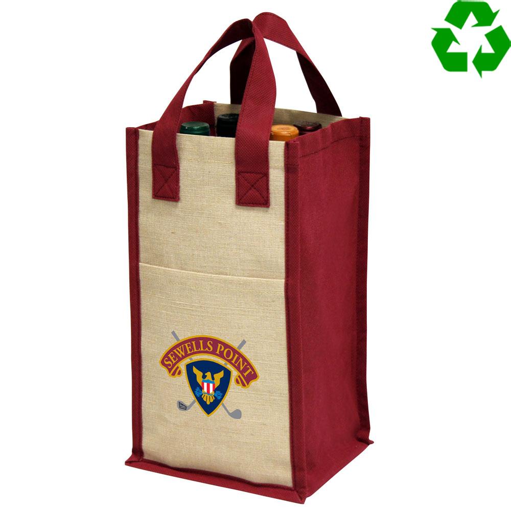 preferred nation ECO Four-Bottle Wine Tote