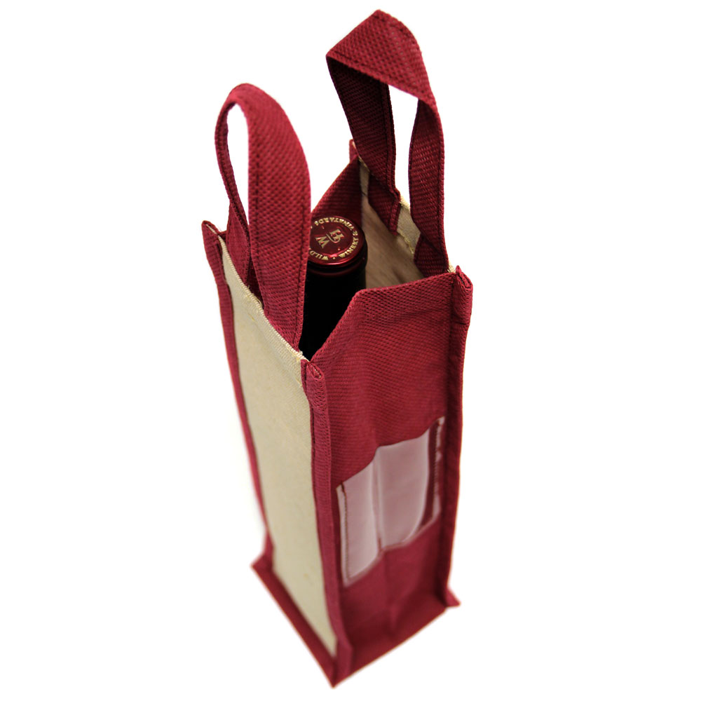 Preferred Nation ECO Single Bottle Wine Tote