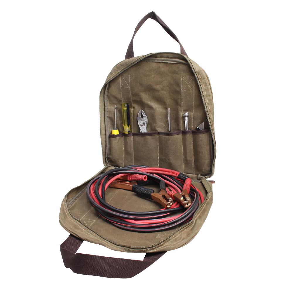 Preferred Nation Ford Wax Canvas Cable Bag