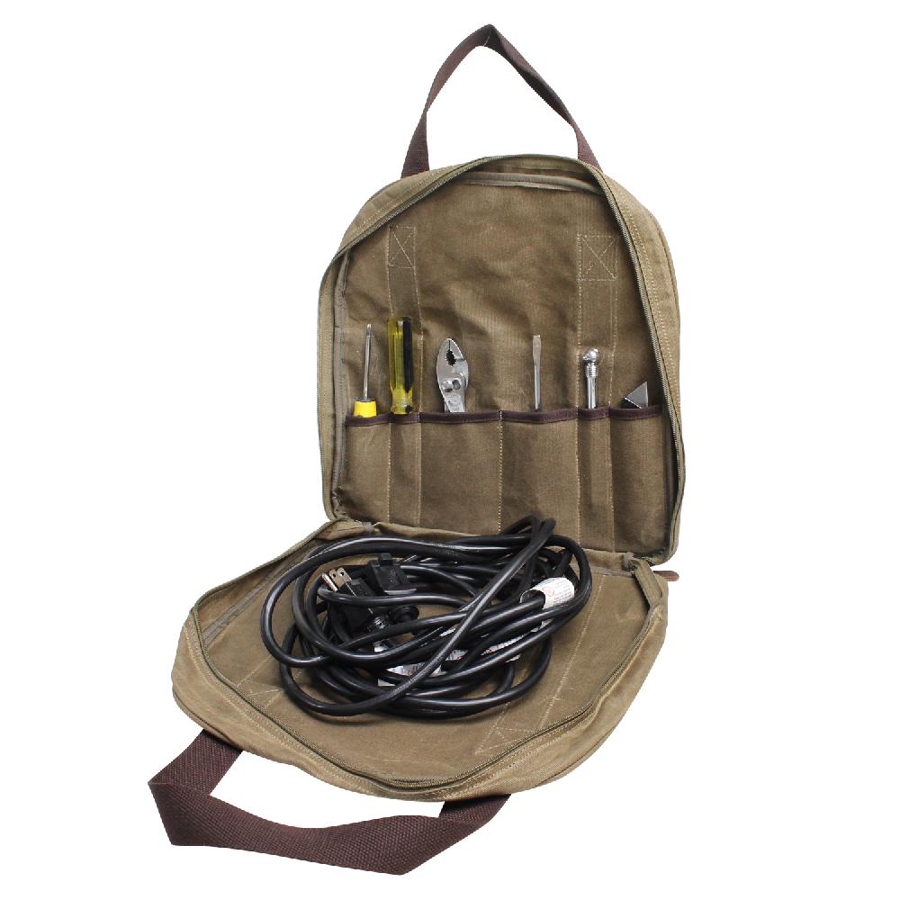 Preferred Nation Ford Wax Canvas Cable Bag