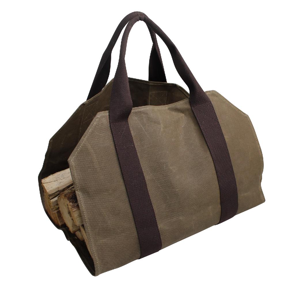 Preferred Nation Ford Wax Canvas Firewood Carrier