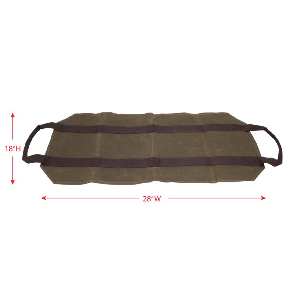 Preferred Nation Ford Wax Canvas Firewood Carrier