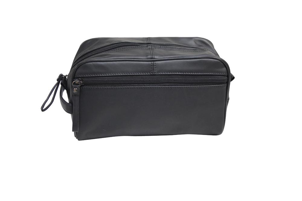 Preferred Nation Leather Toiletry Dopp Kit