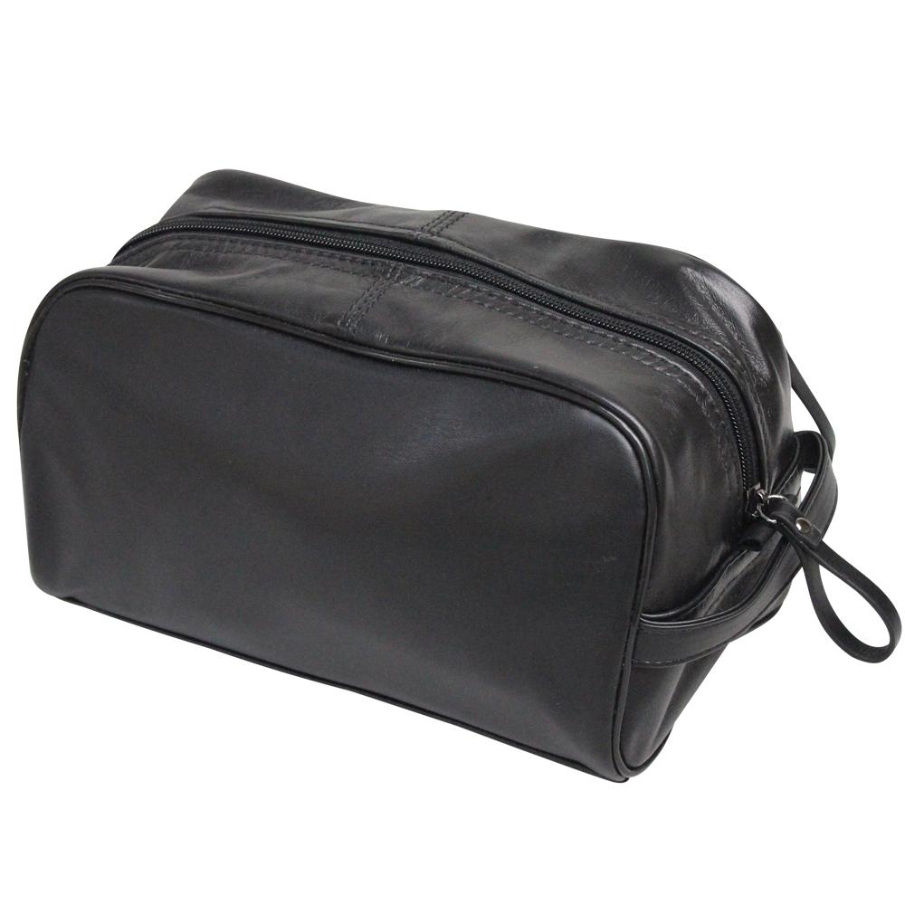 Preferred Nation Leather Toiletry Dopp Kit