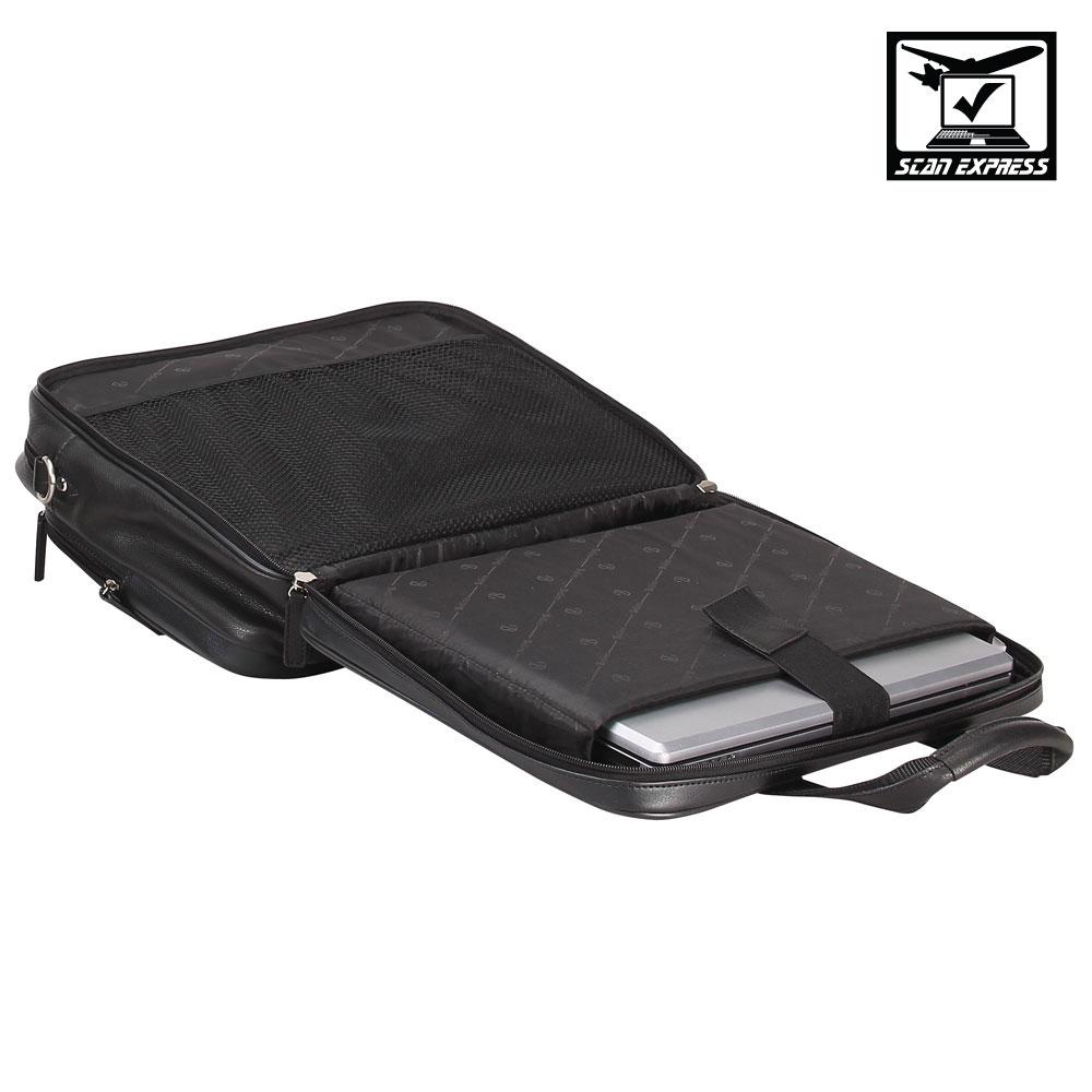 Preferred Nation Leather TSA Computer Case