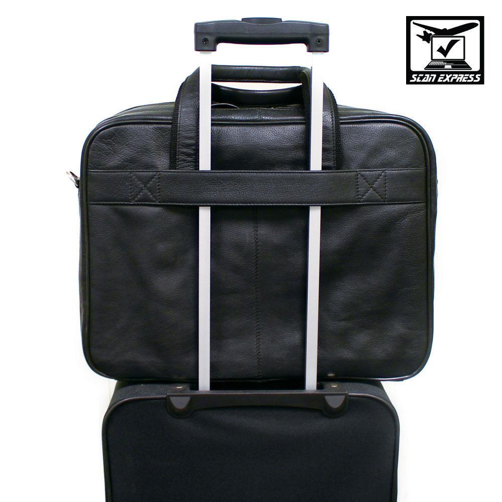 Preferred Nation Leather TSA Computer Case