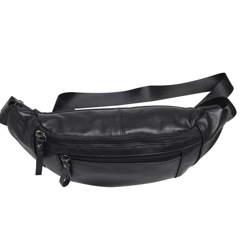 Preferred Nation Leather Waist Pack/ Sling Bag