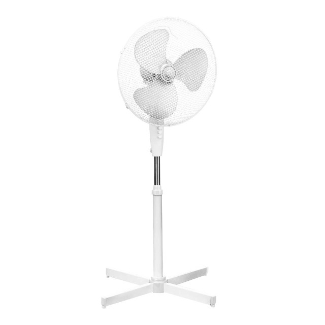premier housewares 3 Speeds Oscillation White Floor Standing Fan