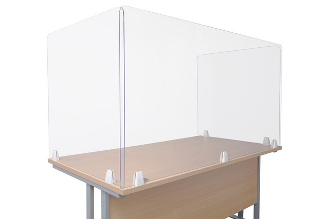 Premier Housewares 3pc Acrylic Protection Screens With Fittings Kit