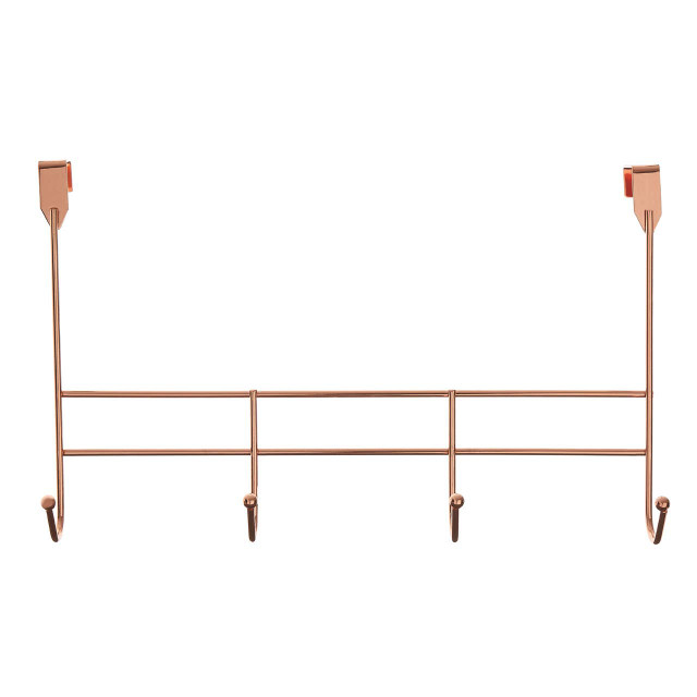 premier housewares 4 Hook Rose Gold Over Door Hanger