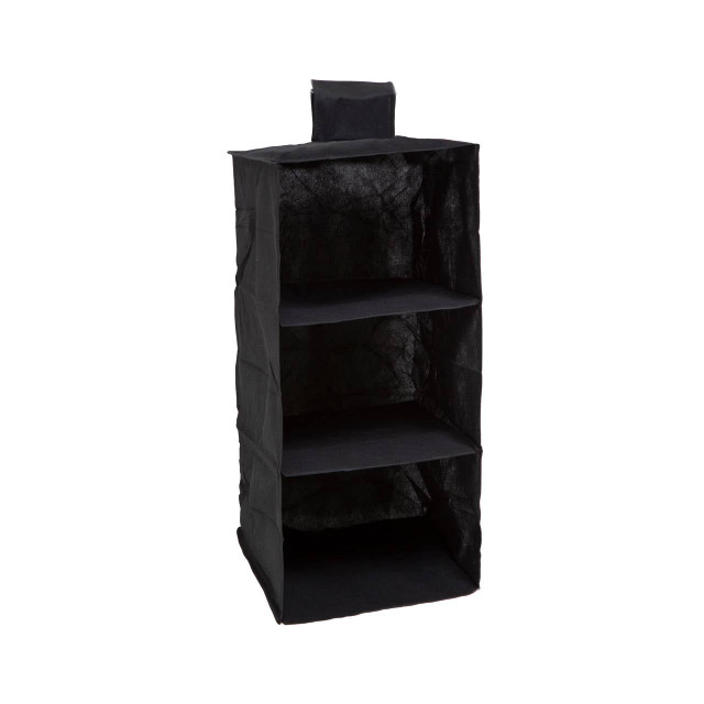 premier housewares 6 Section Black Hanging Garment Organiser