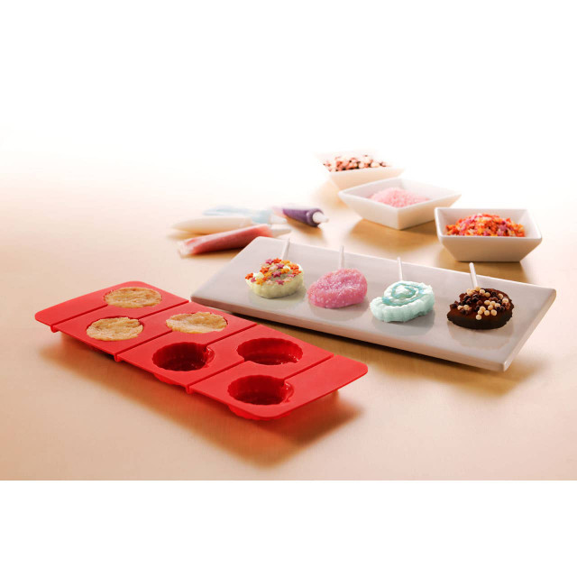 Premier Housewares 6 Shell Moulds And 12 Sticks Cake Pop Mould